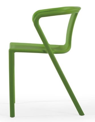 stackable style, Chaise de terrasse Air armchair vert