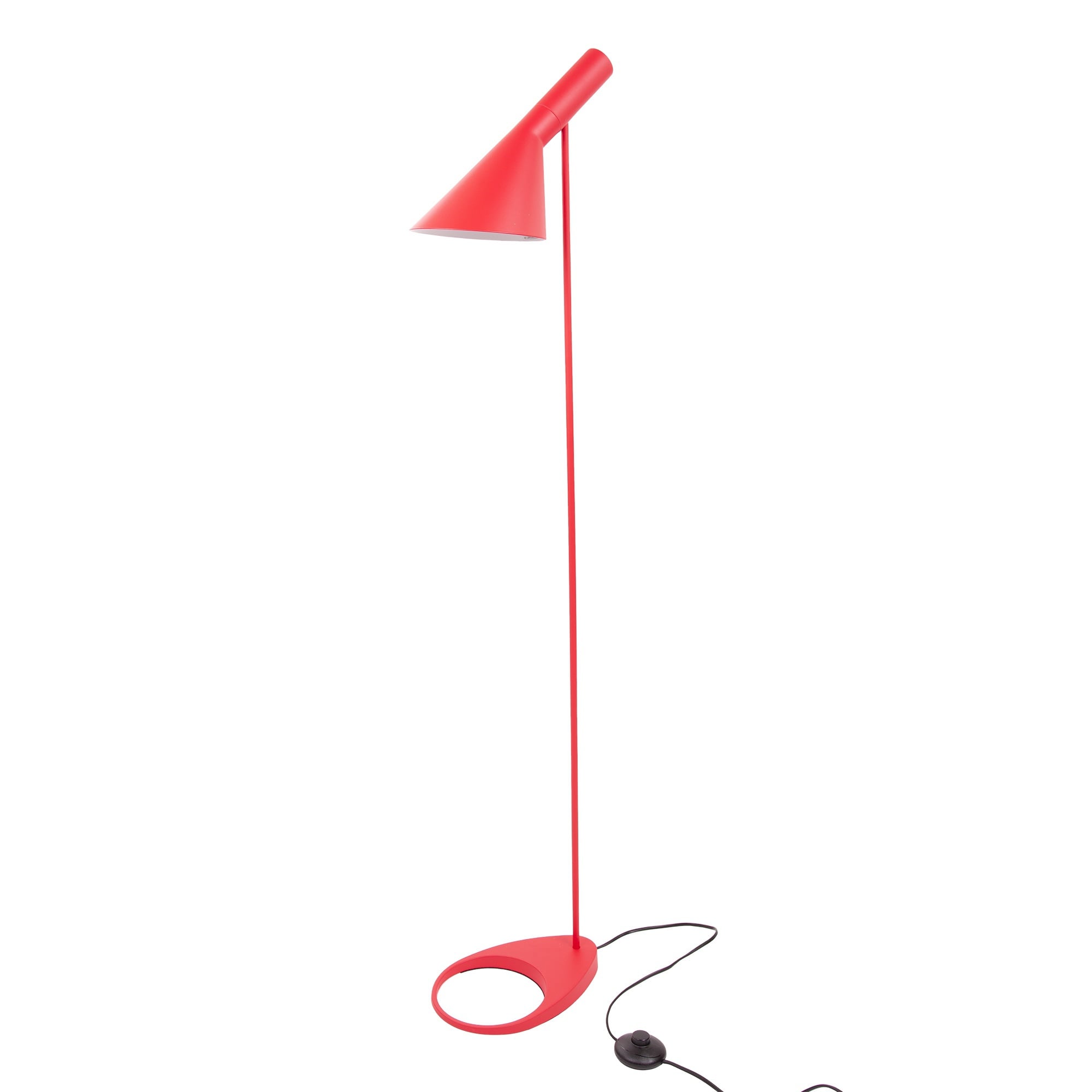 Arne Jacobsen style, Lampe à suspension DD D AJ Lampe rouge