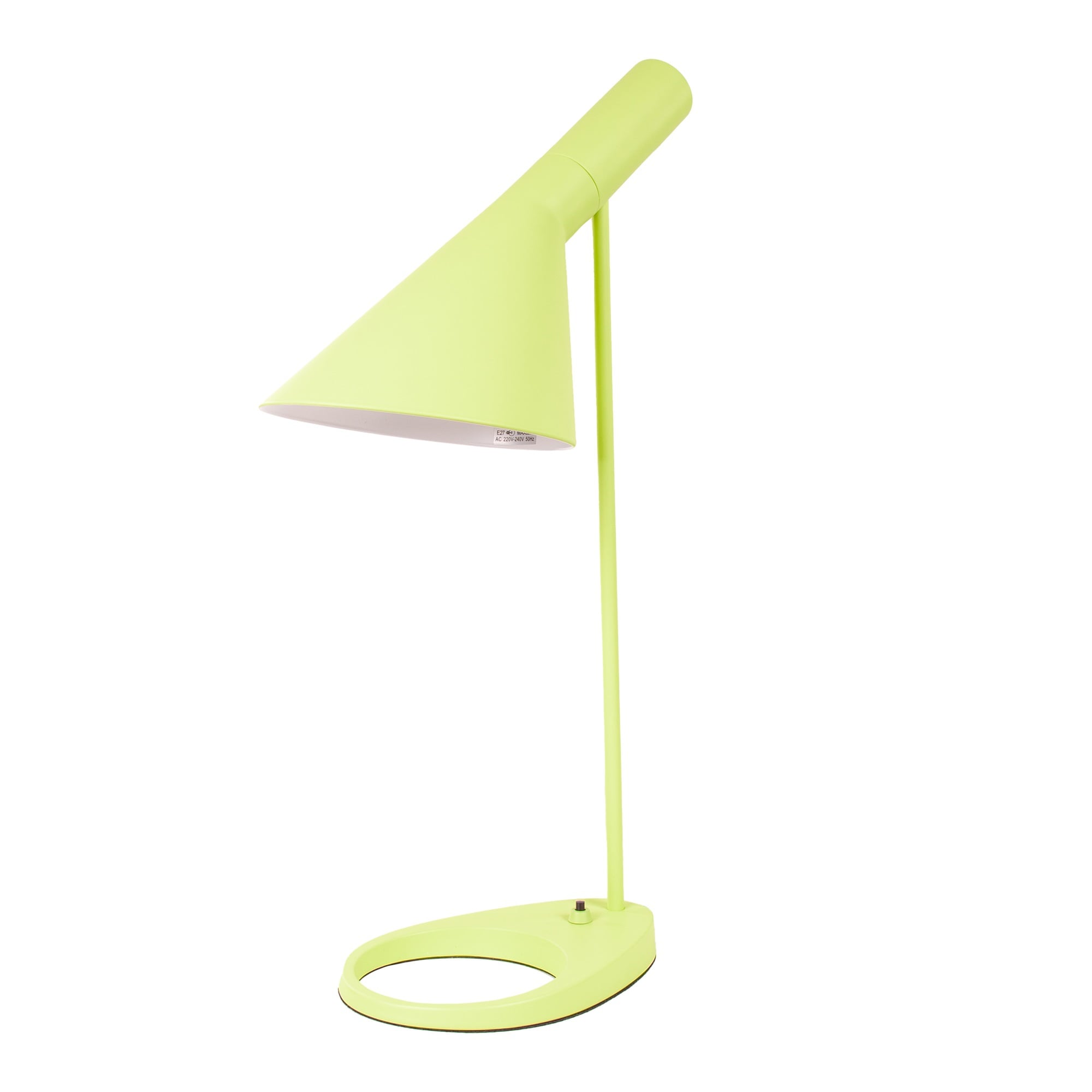 Arne Jacobsen style, Lampe de table DD D AJ Lampe chaux