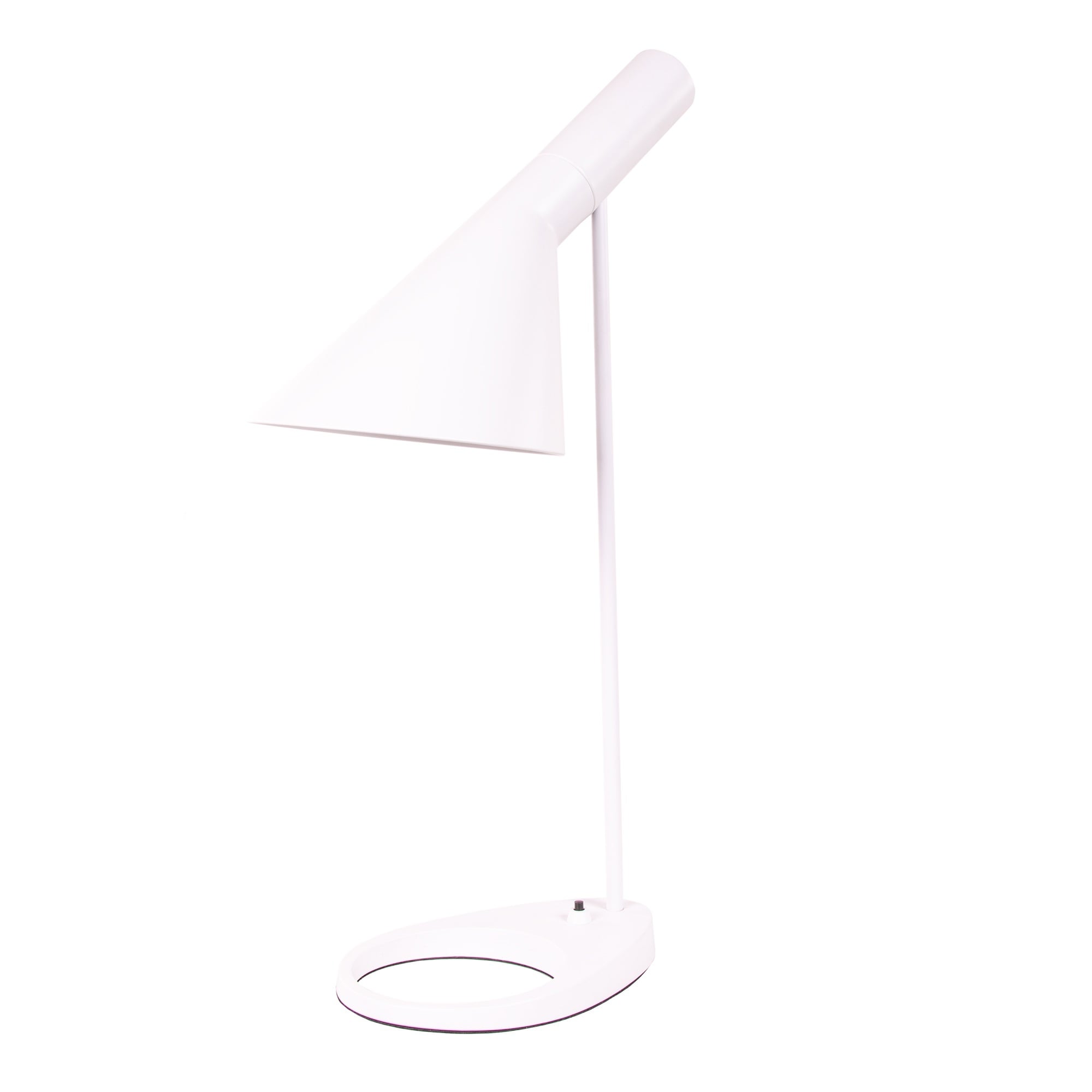 Arne Jacobsen style, Lampe de table DD D AJ Lampe blanc