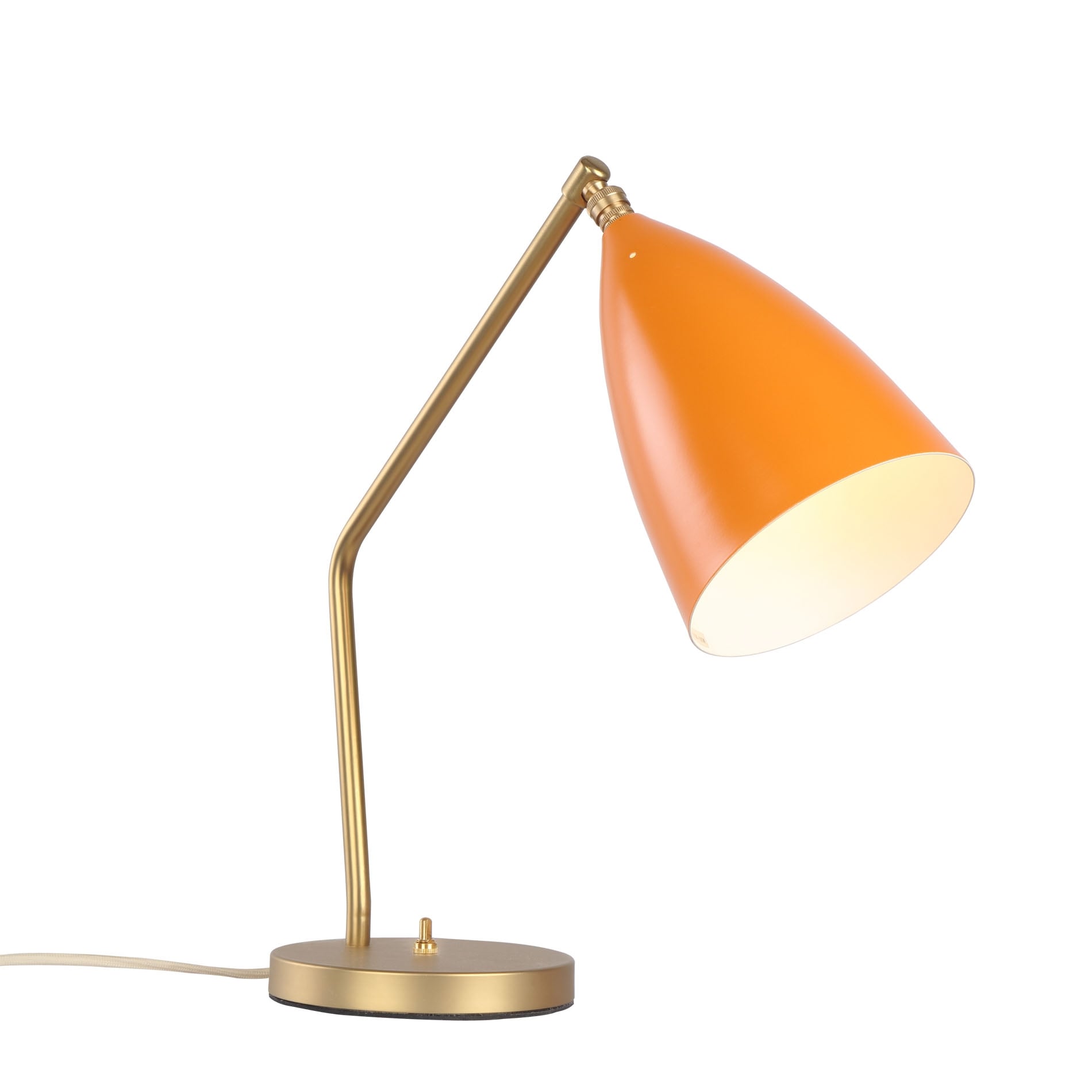 Greta Magnusson style, Lampe de table Gräshoppa orange