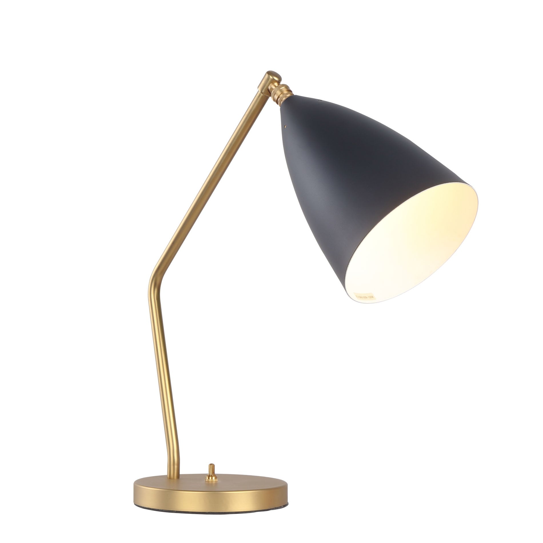 Greta Magnusson style, Lampe de table Gräshoppa noir