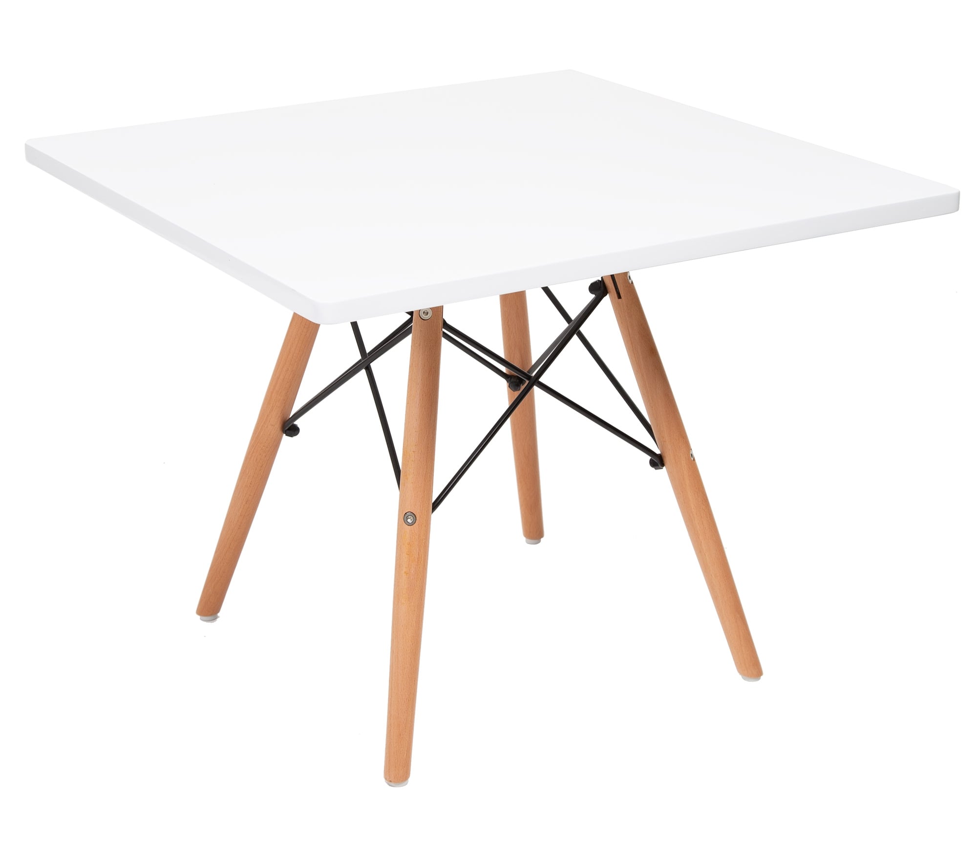 Charles Eames style, La table des enfants CTW carré juniors blanc