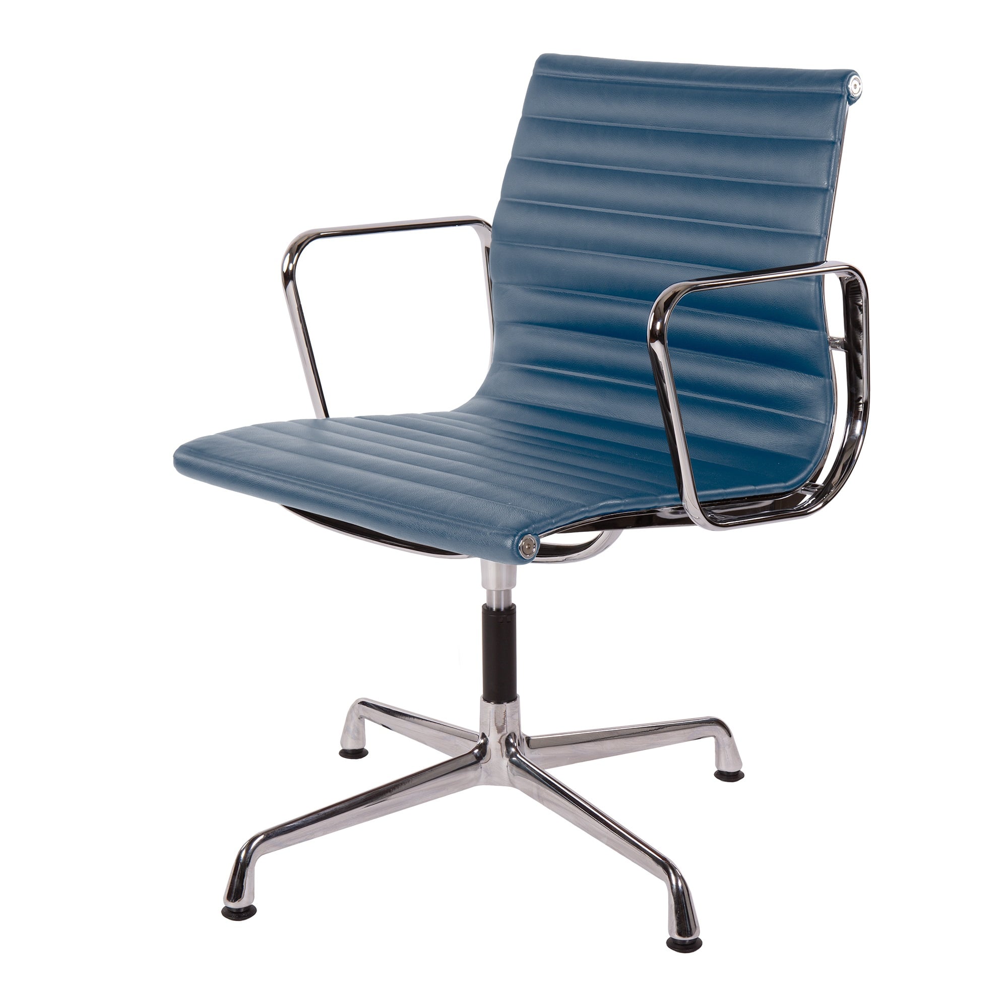 Charles Eames style, Président de la conférence EA108 cuir bleu
