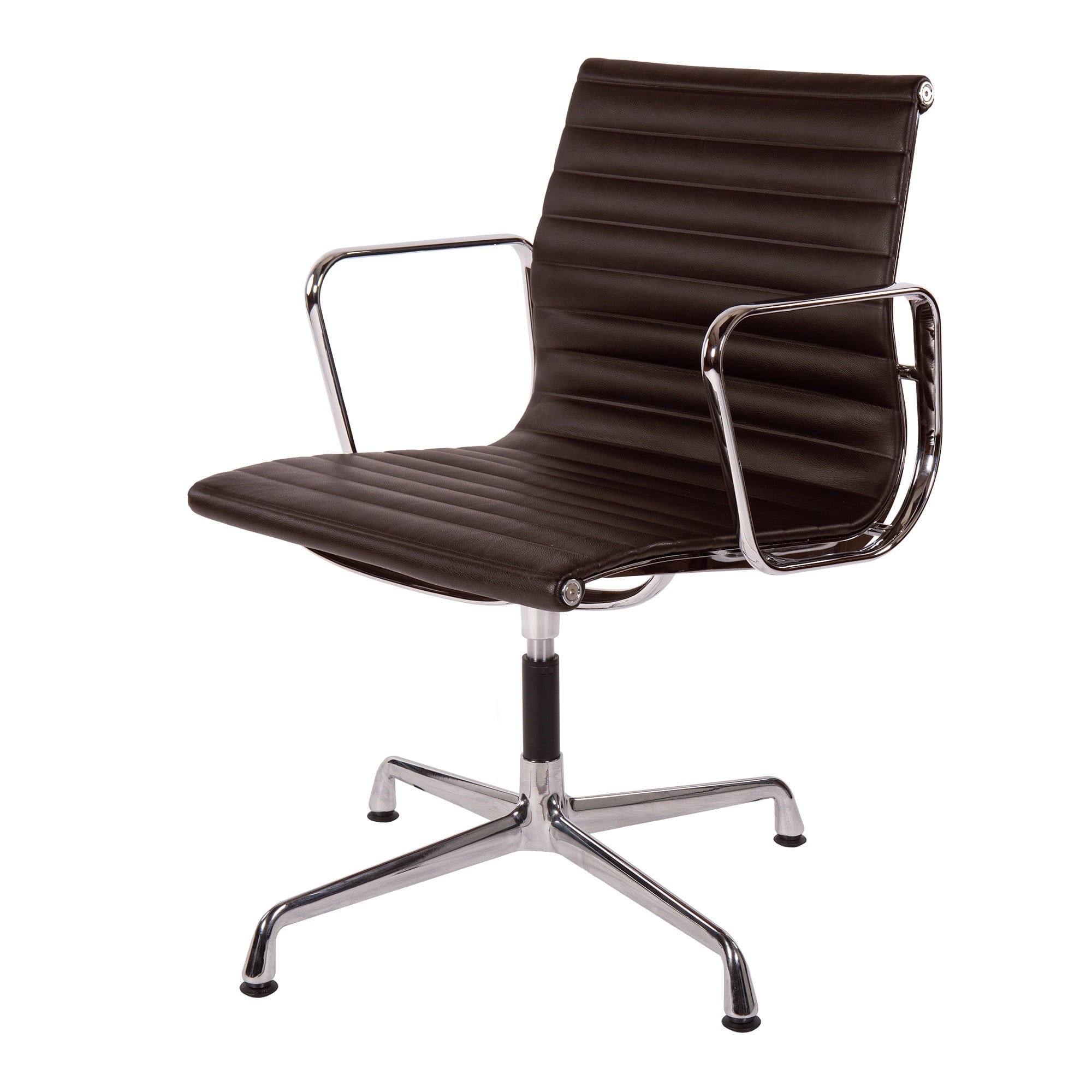 Charles Eames style, Président de la conférence EA108 cuir brun