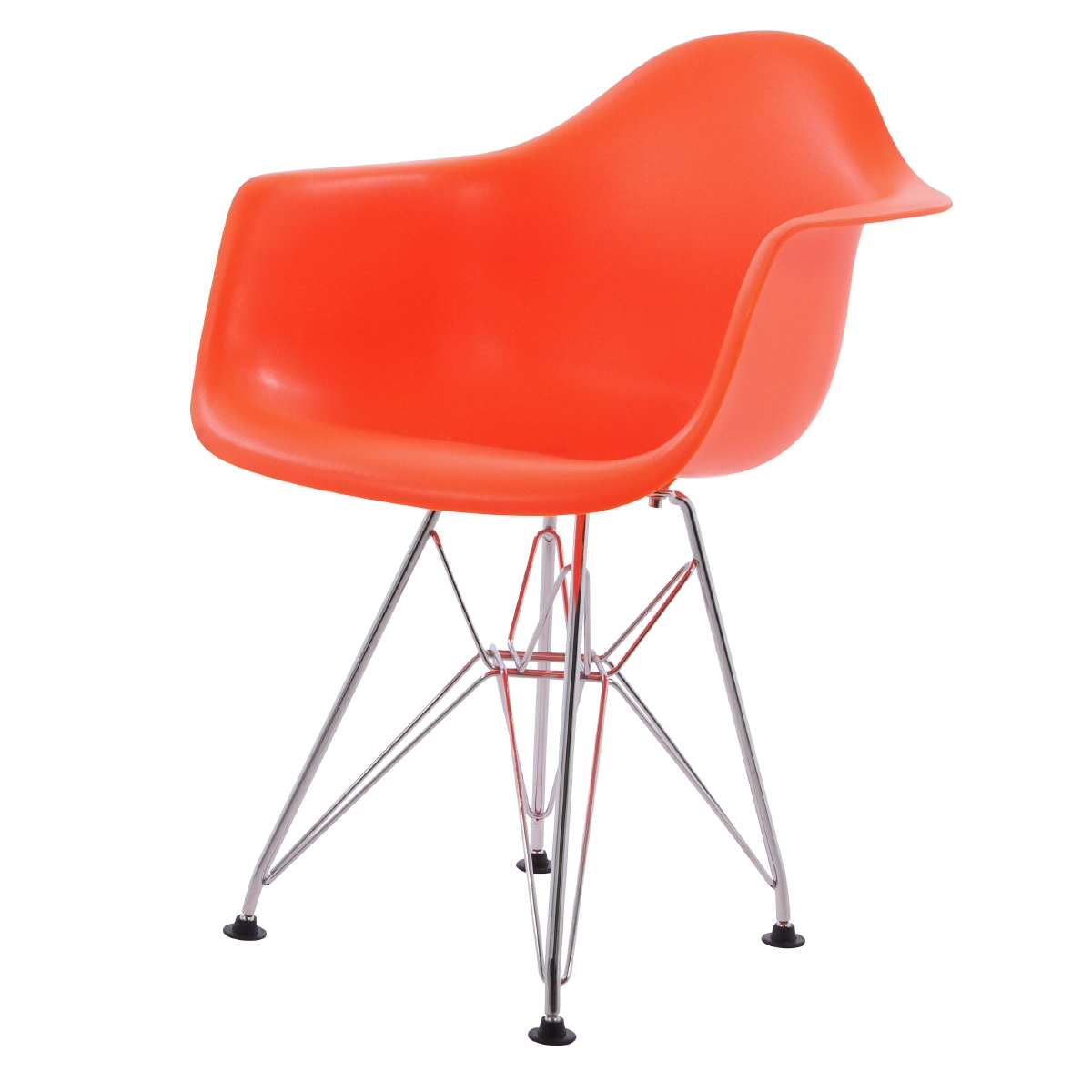 Charles Eames style, Chaise pour enfants DAR Enfants Neon Orange
