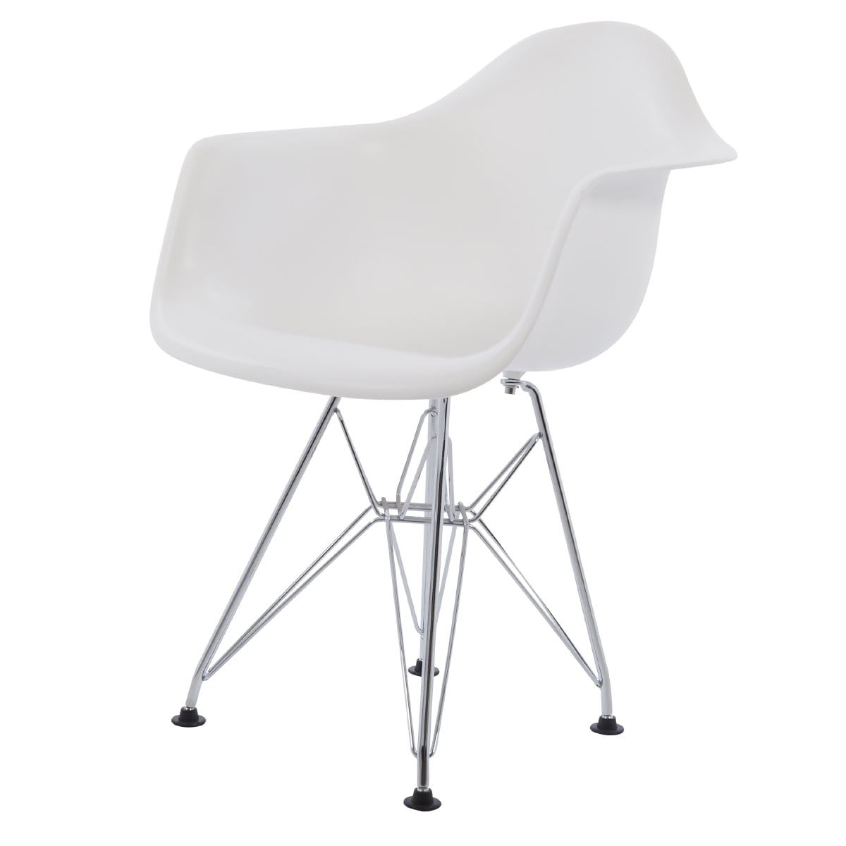 Charles Eames style, Chaise pour enfants DAR Enfants blanc