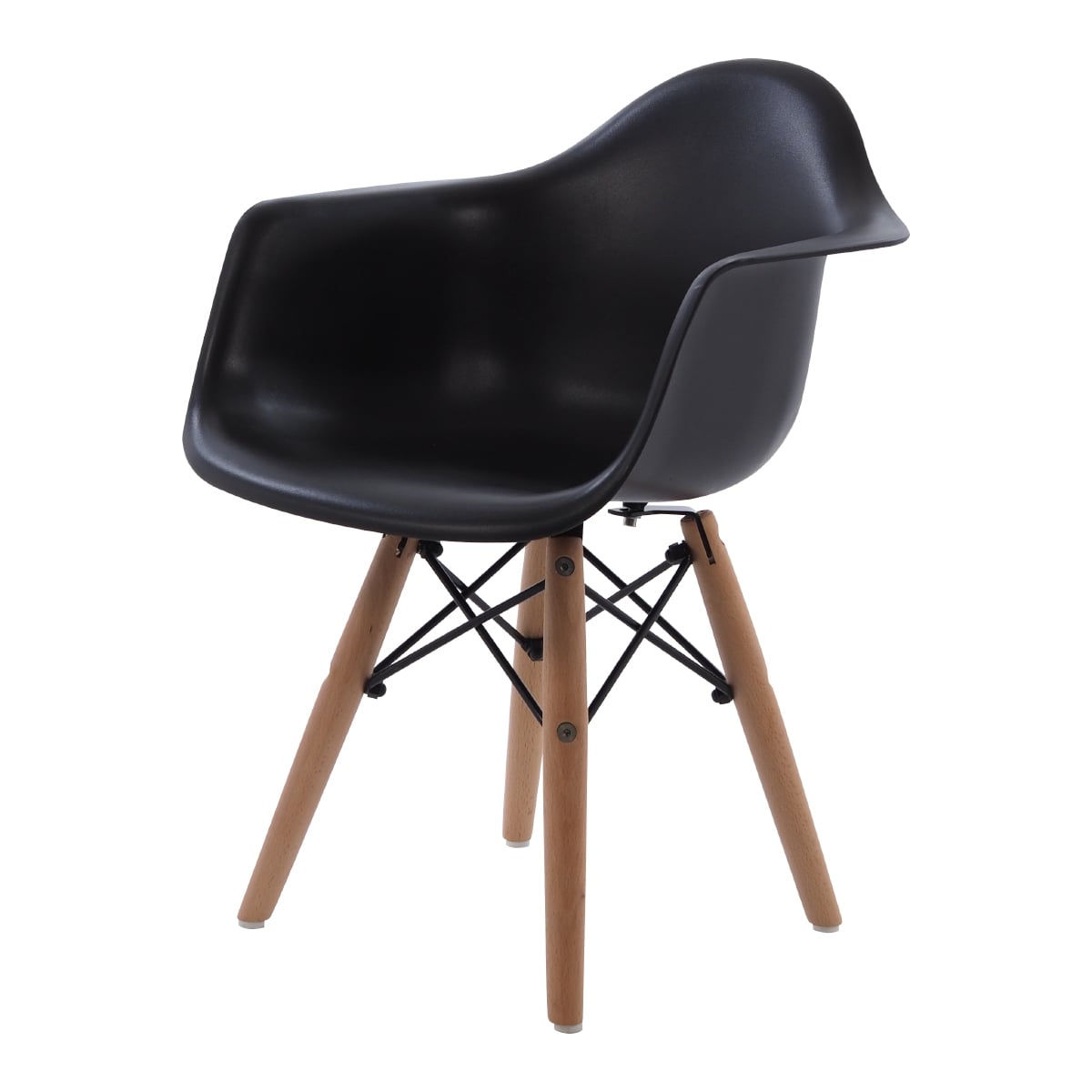 Charles Eames style, Chaise pour enfants DAW Enfants noir