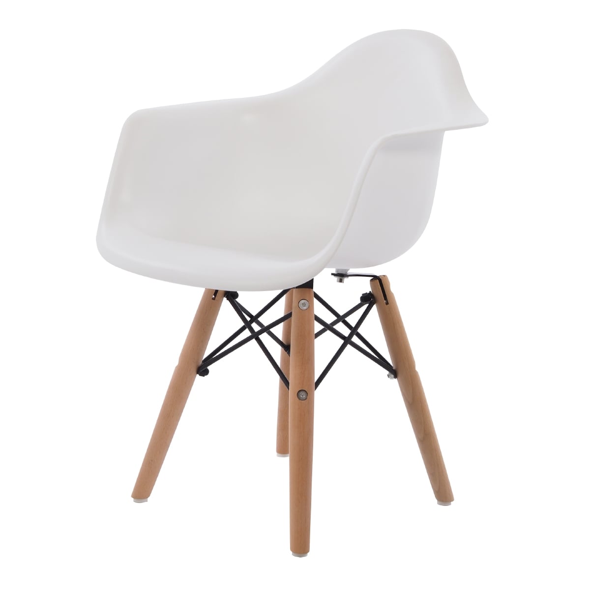 Charles Eames style, Chaise pour enfants DAW Enfants blanc