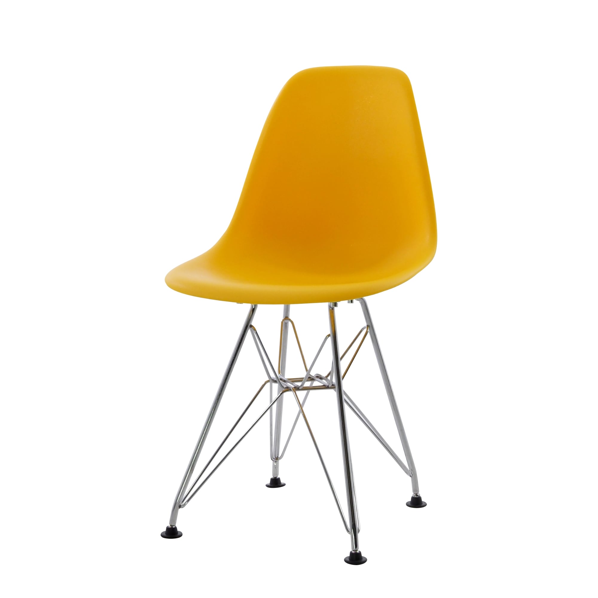 Charles Eames style, Chaise pour enfants DSR Enfants jaune