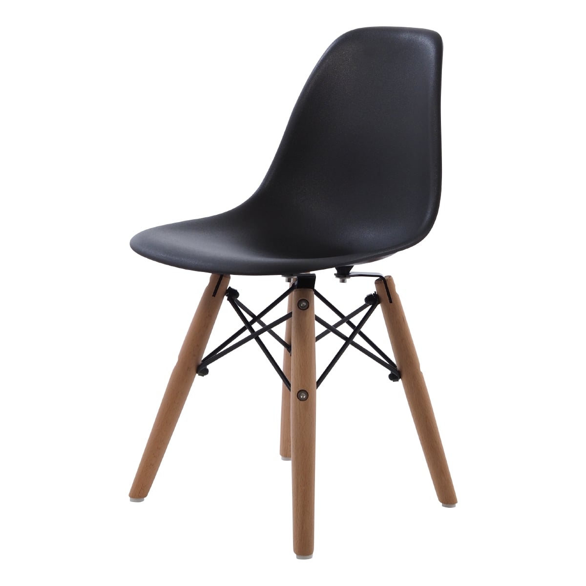 Charles Eames style, Chaise pour enfants DSW Enfants noir