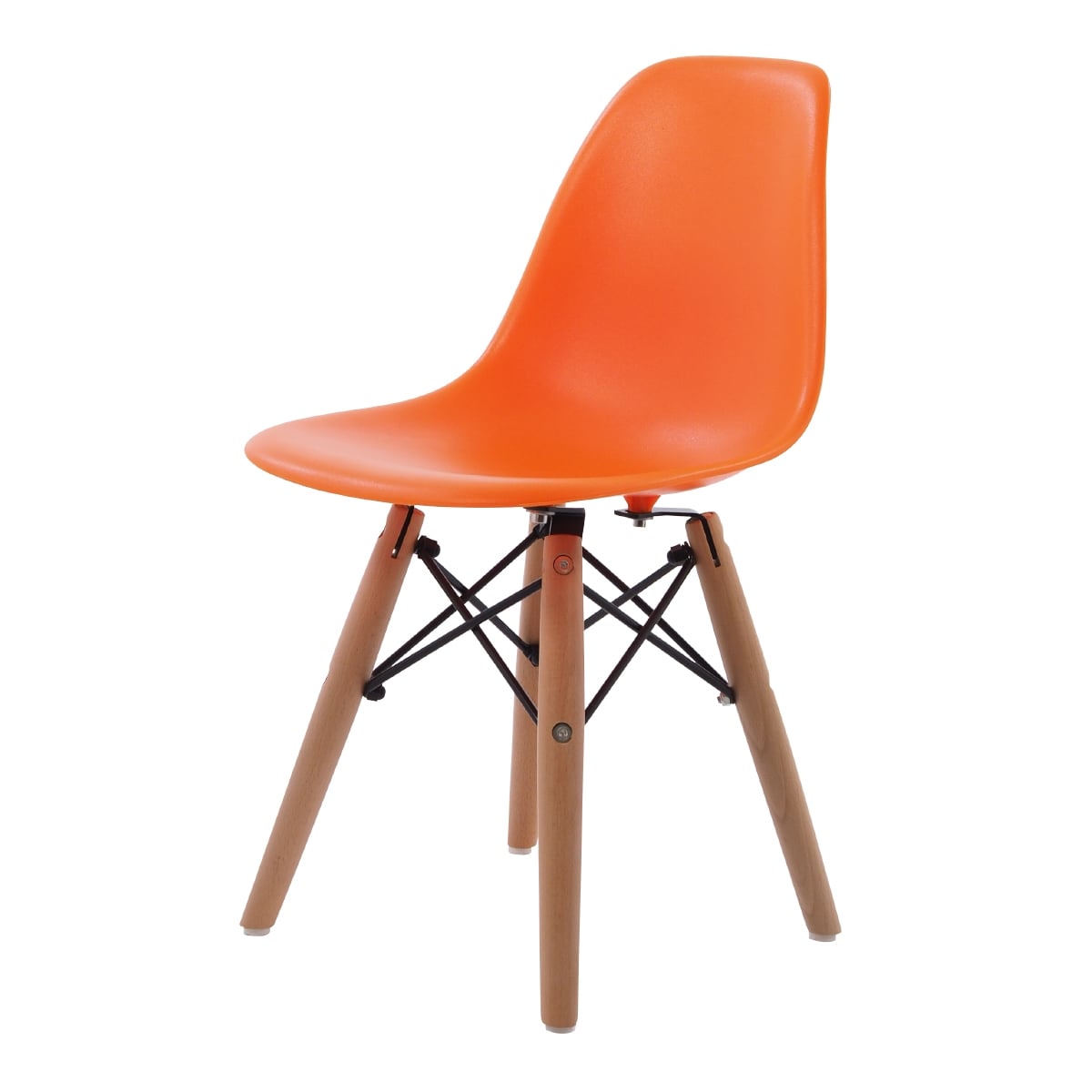 Charles Eames style, Chaise pour enfants DSW Enfants orange