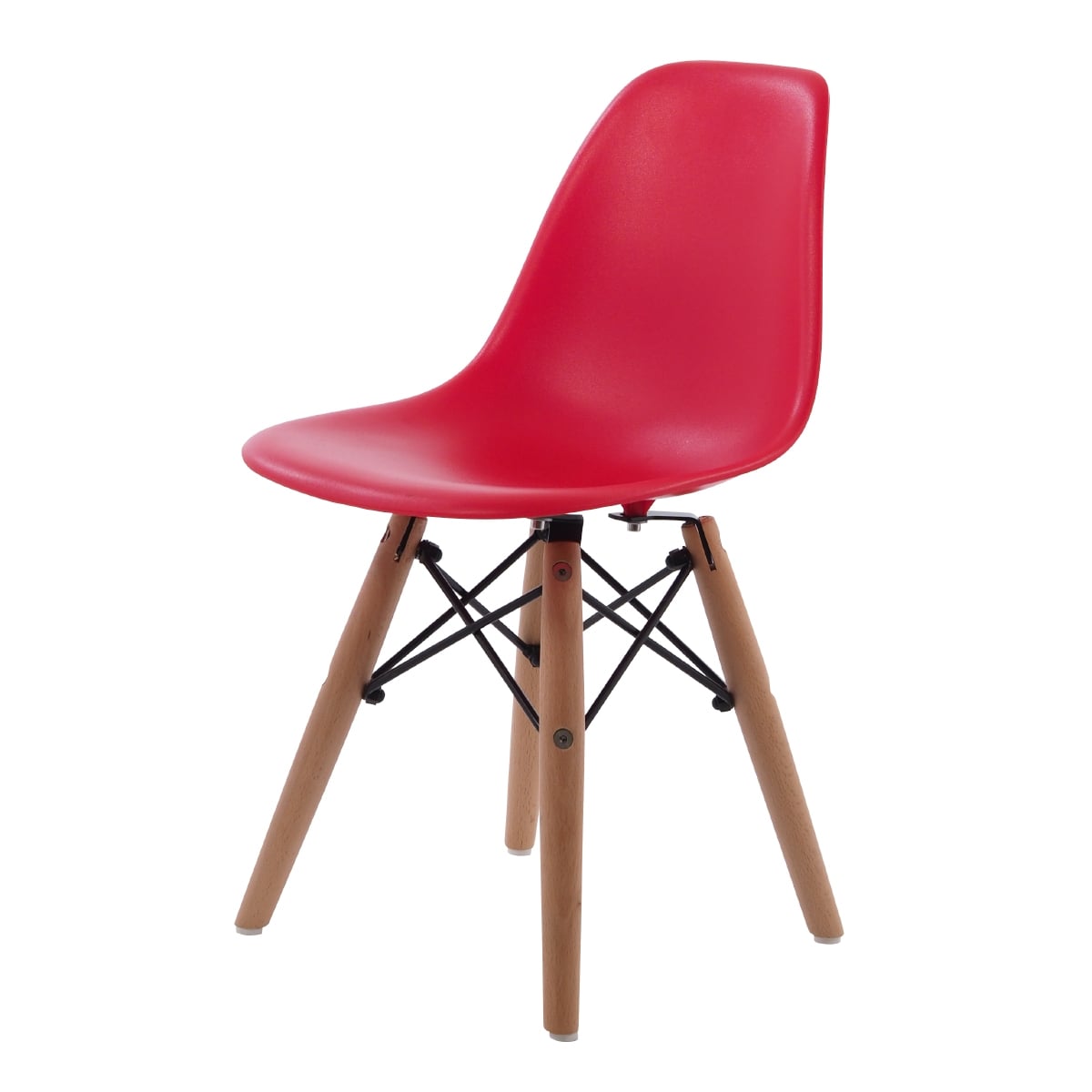 Charles Eames style, Chaise pour enfants DSW Enfants rouge
