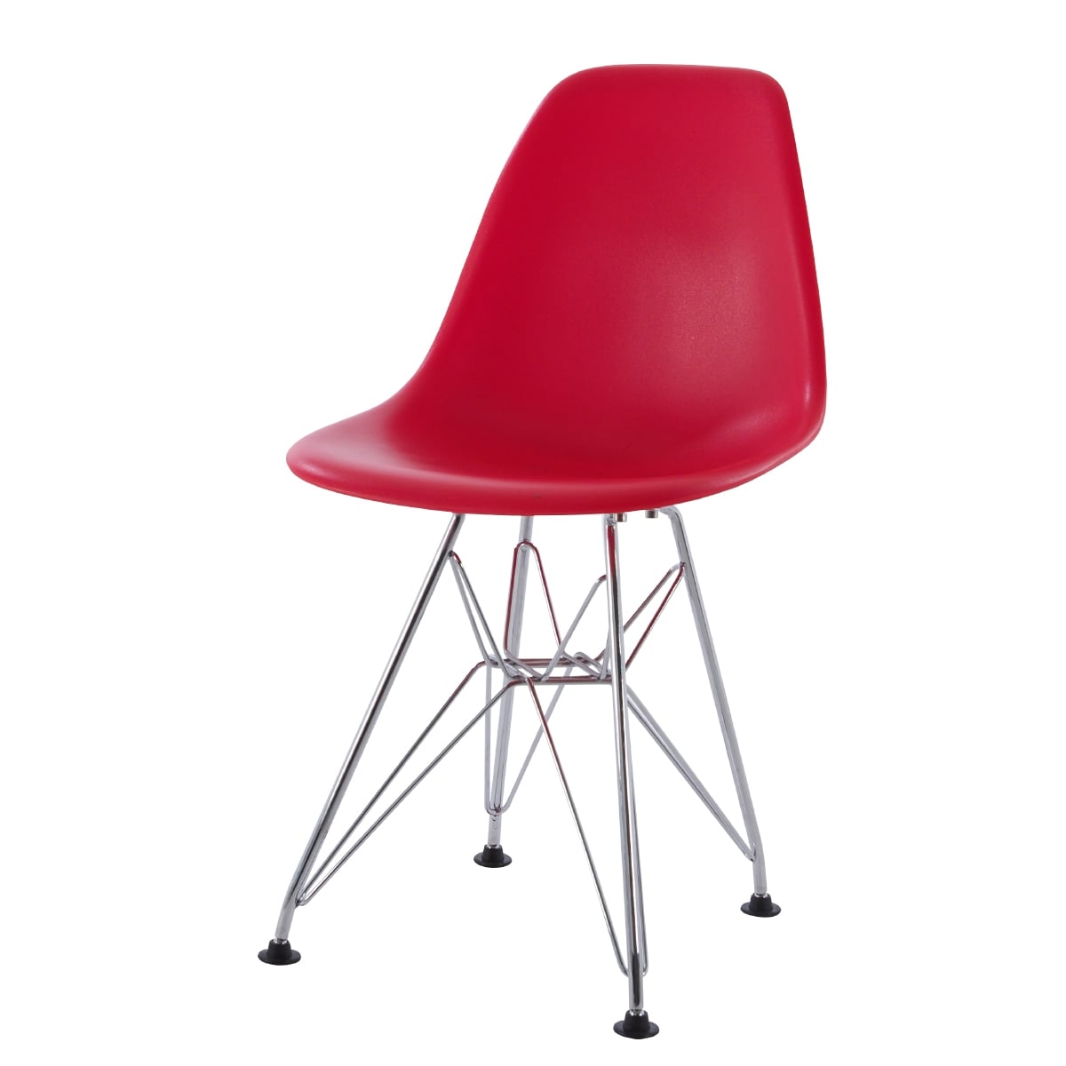 Charles Eames style, Chaise pour enfants DSR Enfants rouge