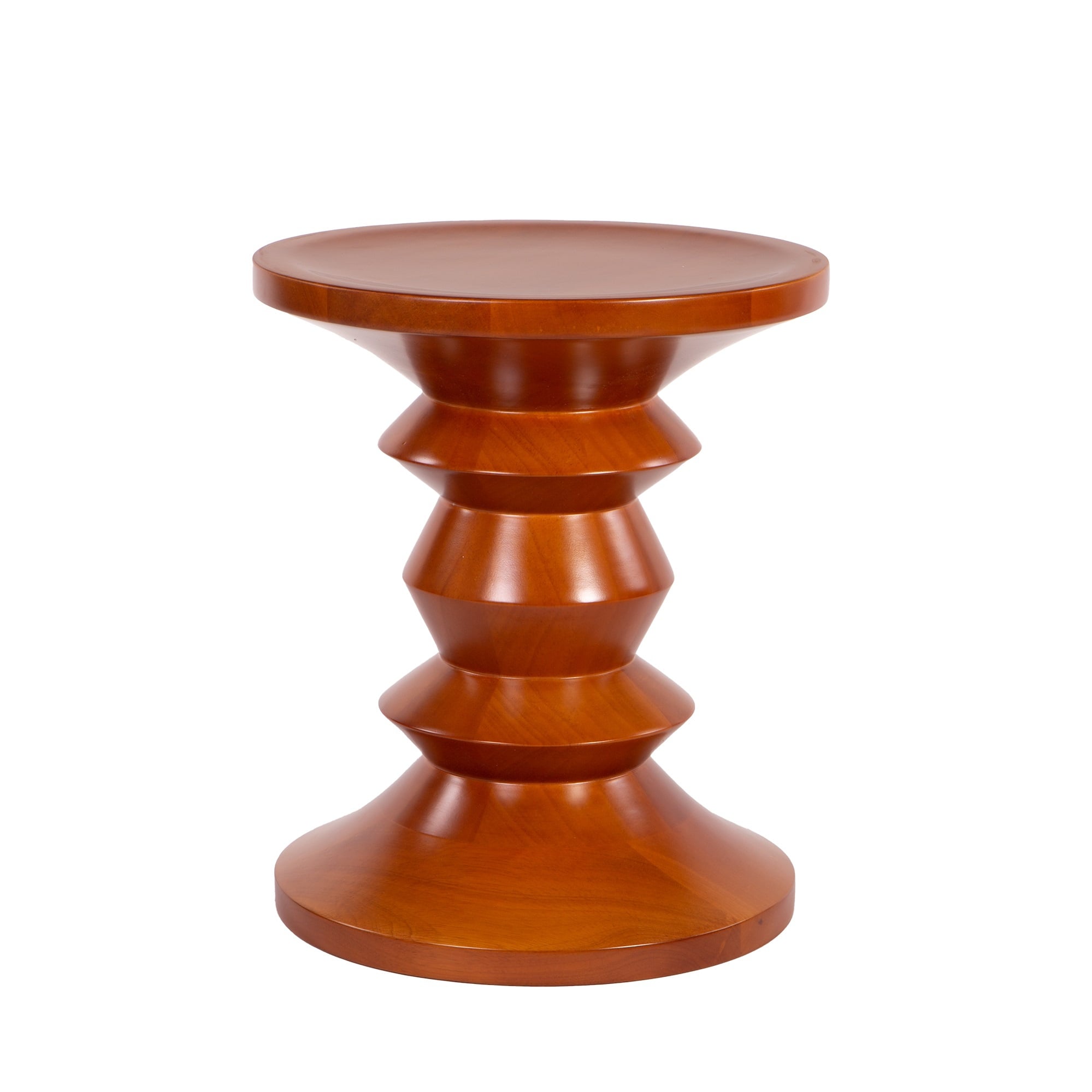 Charles Eames style, Tabouret Stool Noyer type C