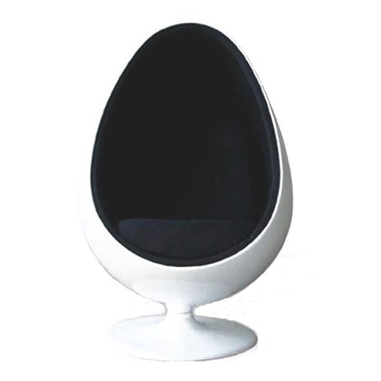 Eero Aarnio style, Fauteuil Egg pod chair noir