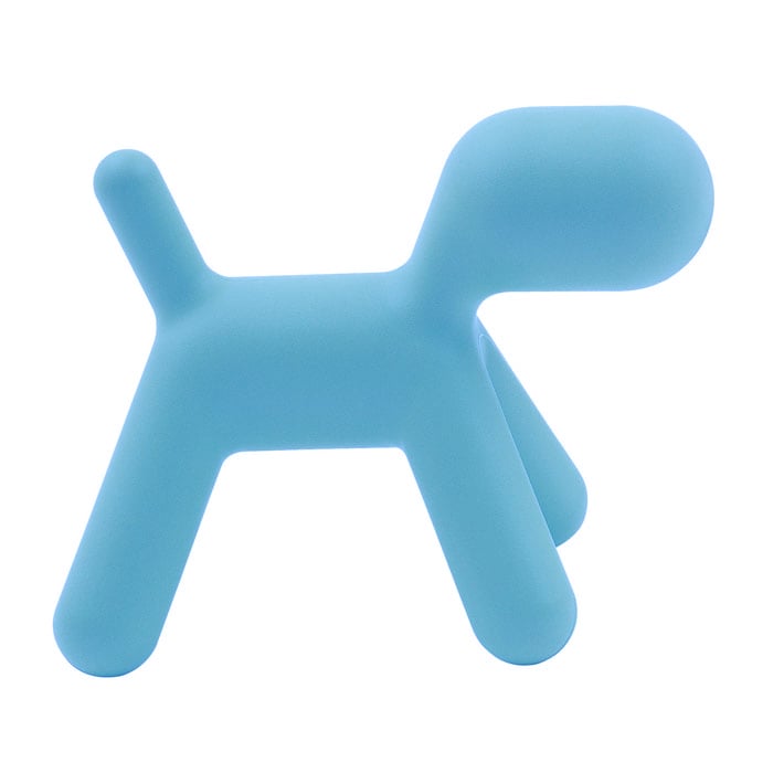 Eero Aarnio style, Chaise pour enfants Puppy chair petit bleu