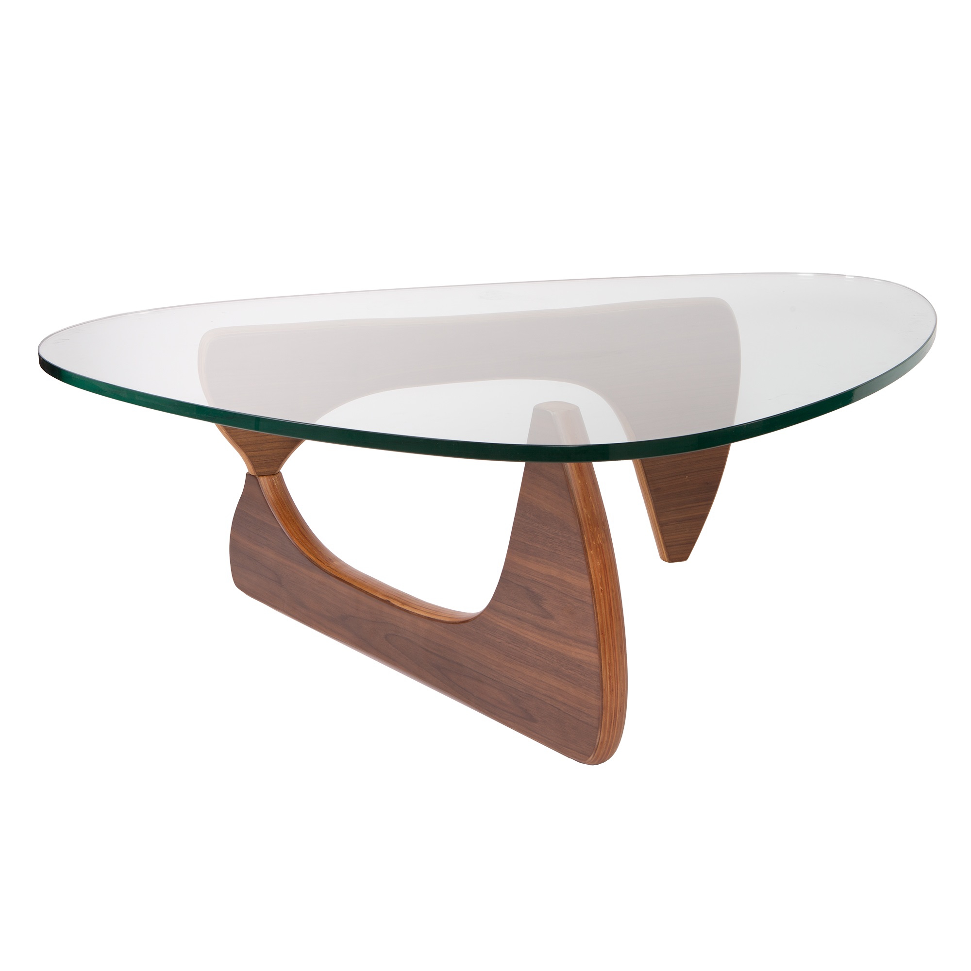 Isamu Noguchi style, Table basse Table Noguchi noyer