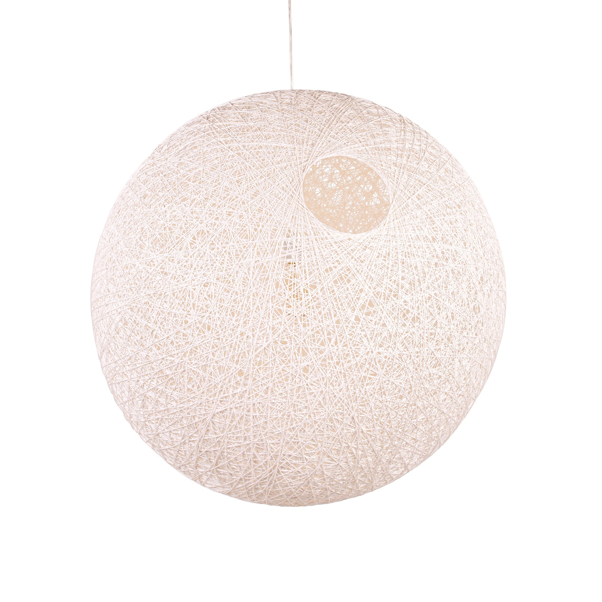 Mooie style, Pendentif Random Light 50cm blanc